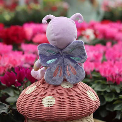 Dinky Dinkum Dolls - Betty Butterfly - Purple Pudgy Fingers