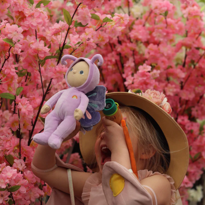 Dinky Dinkum Dolls - Betty Butterfly - Purple Pudgy Fingers