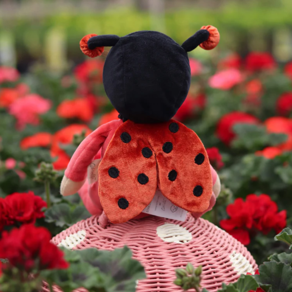 Dinky Dinkum Dolls - Lola Ladybug - Red Pudgy Fingers