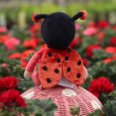 Dinky Dinkum Dolls - Lola Ladybug - Red Pudgy Fingers