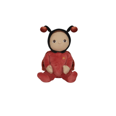 Dinky Dinkum Dolls - Lola Ladybug - Red Pudgy Fingers