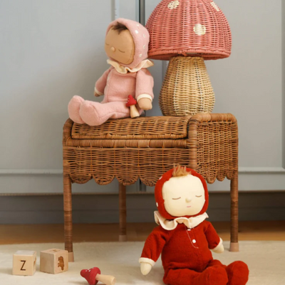 Pudgy Fingers Ollie Ella Toadstool Lamp