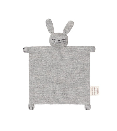 MAIN SAUVAGE KNIT CUDDLE CLOTH - BUNNY GREY