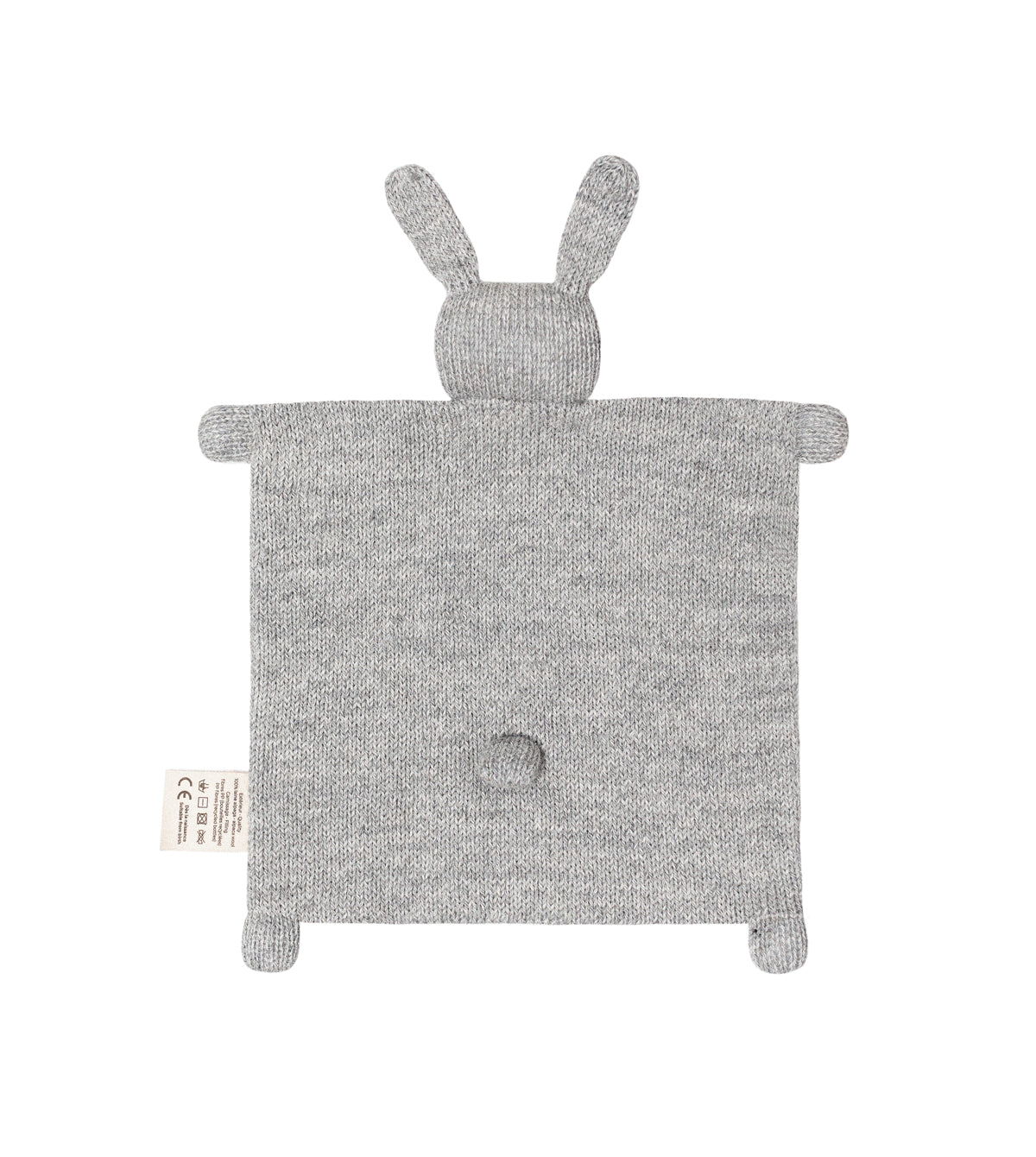 KNIT CUDDLE CLOTH - BUNNY GREY