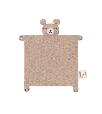 KNIT CUDDLE CLOTH - TEDDY SAND