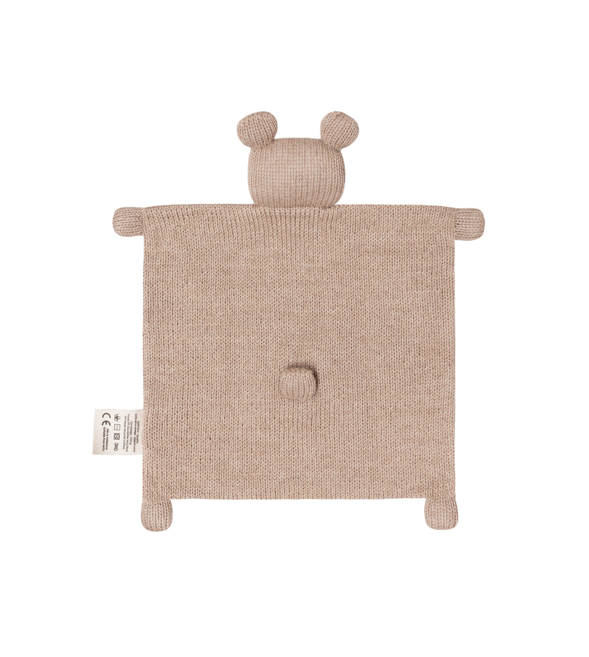 KNIT CUDDLE CLOTH - TEDDY SAND