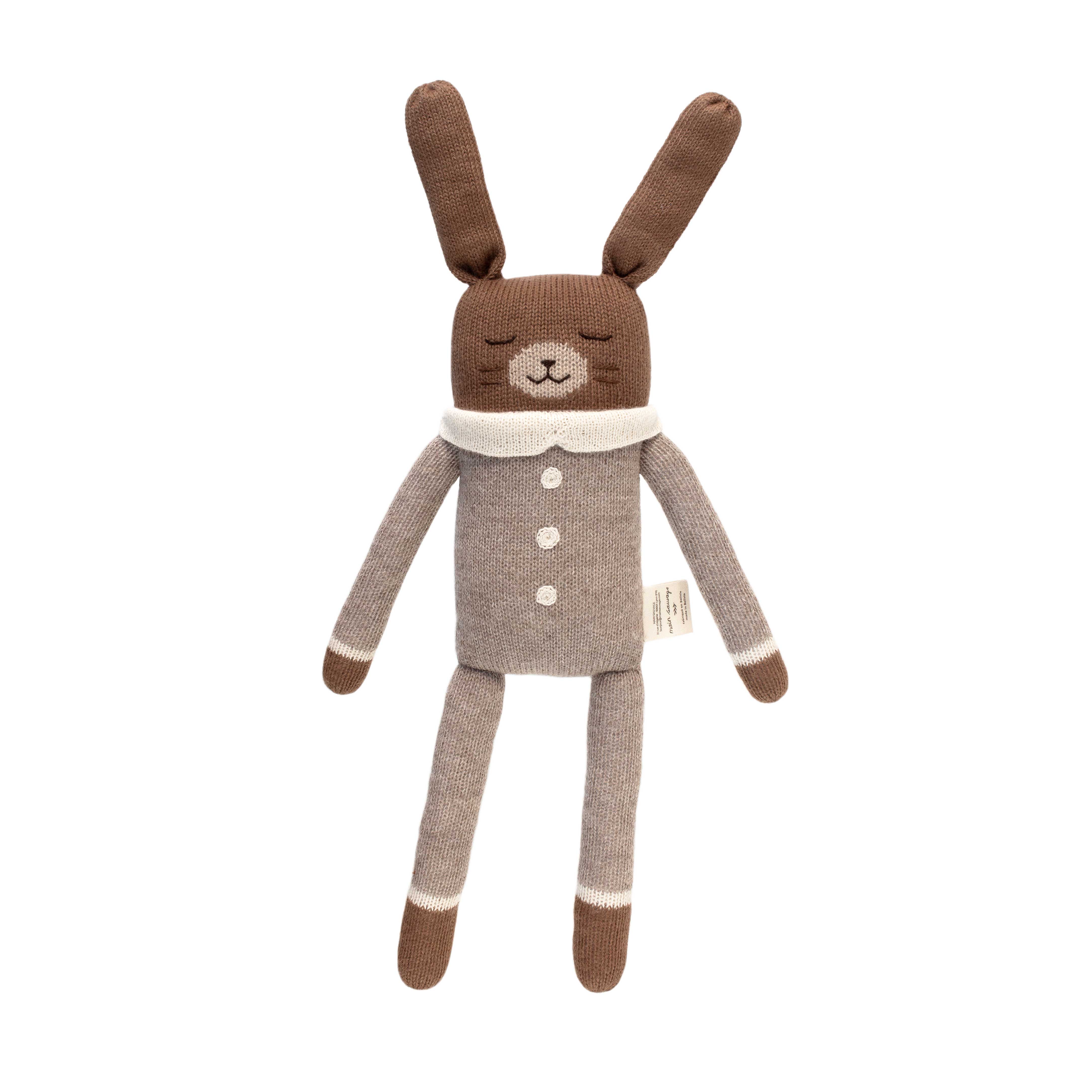 MAIN SAUVAGE LARGE BUNNY - OAT JUMPSUIT – Pudgy Fingers