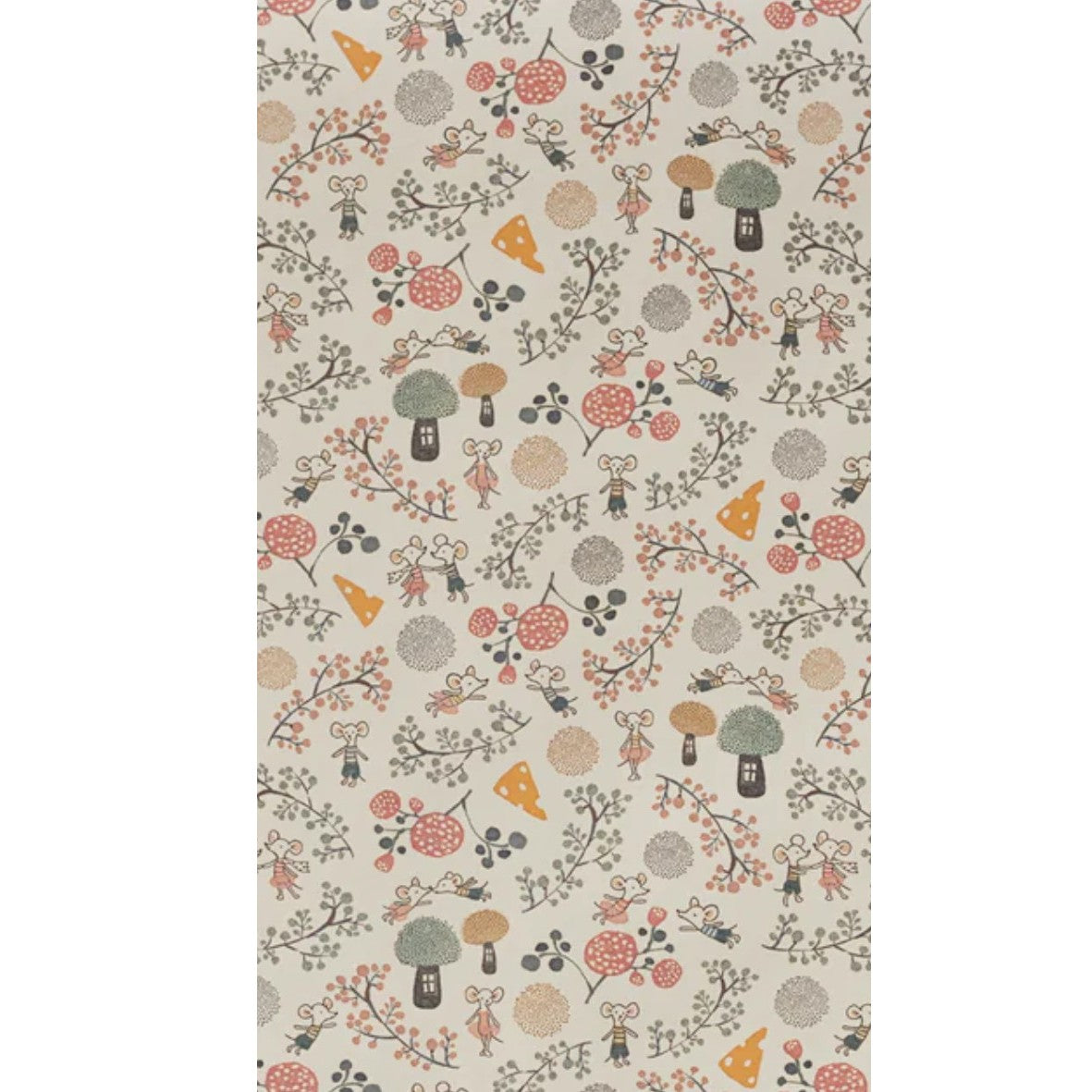 Maileg Gift Wrap - Mice Party 10m