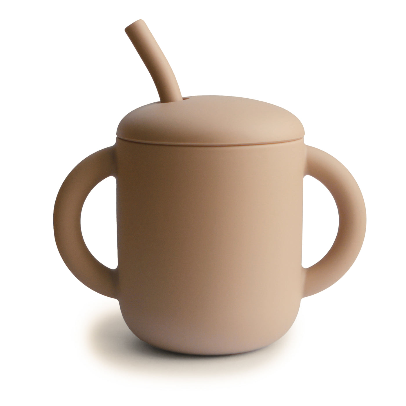 Silicone Training Cups with Straw