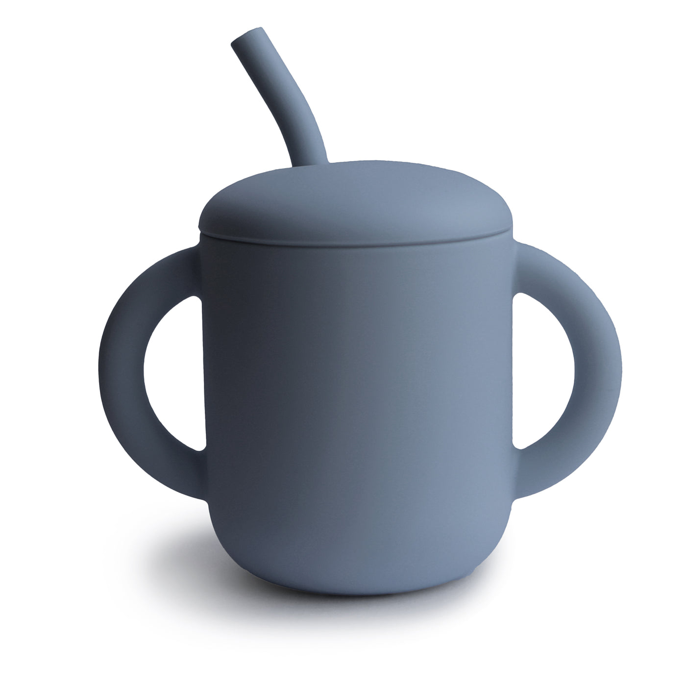 Silicone Training Cups with Straw