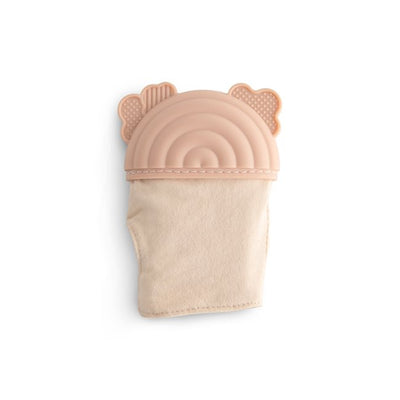 Mushie Teething Mitten - Rainbow