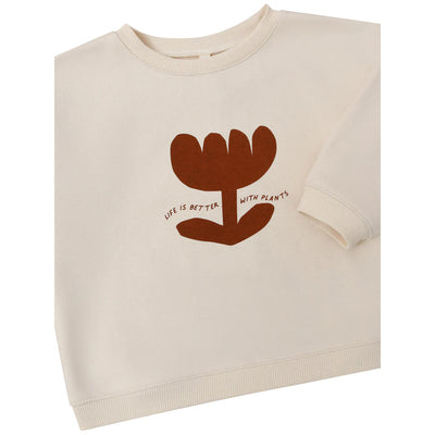 Plant Slogan Sweatshirt