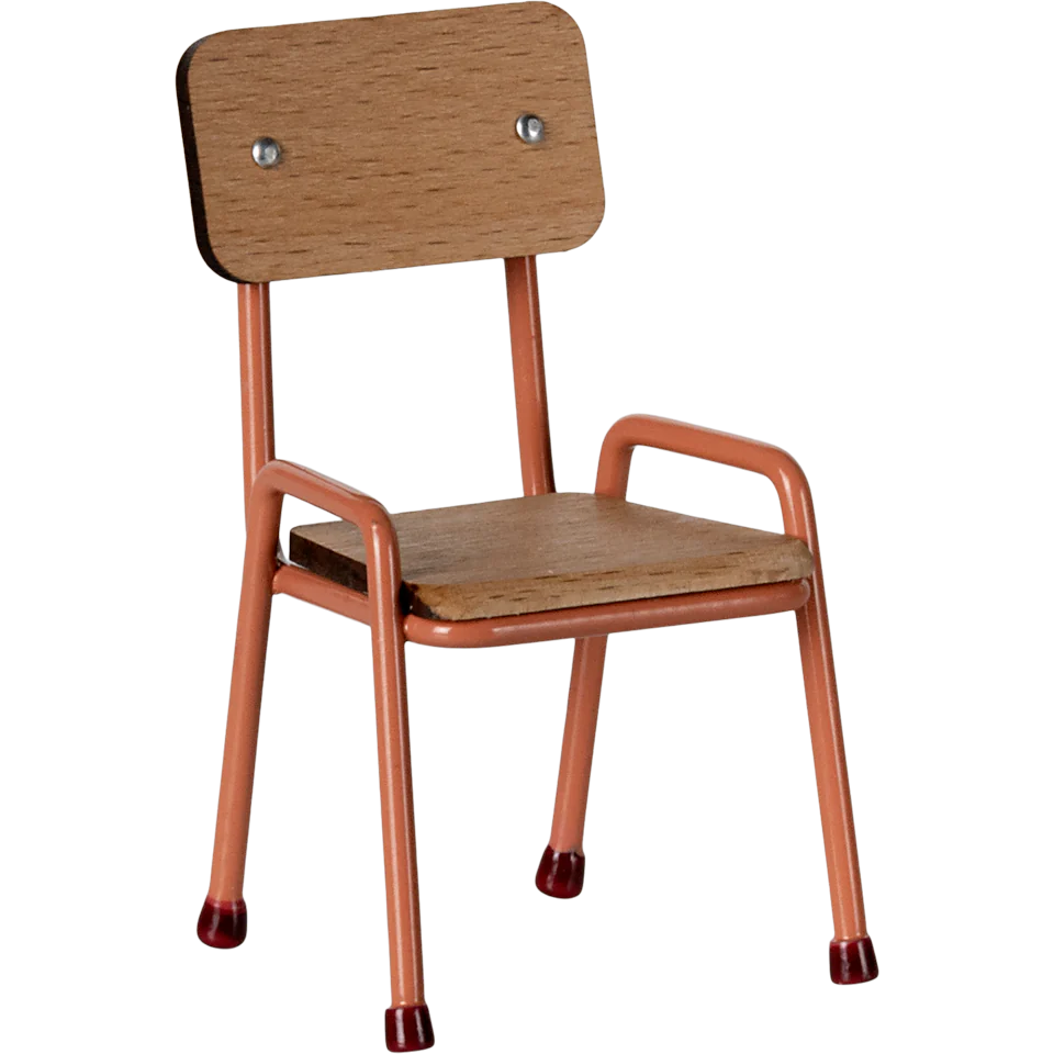 Maileg, Chair, Mouse, Coral