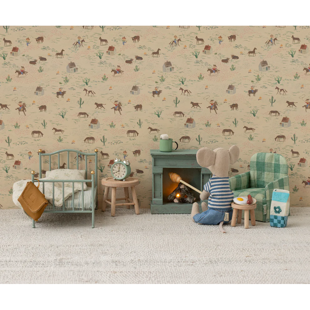 Maileg, Alarm Clock, Mouse, Mint