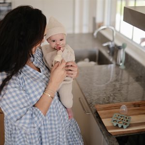 Mushie Fresh Food Feeder - Freezer Tray - Tradewinds
