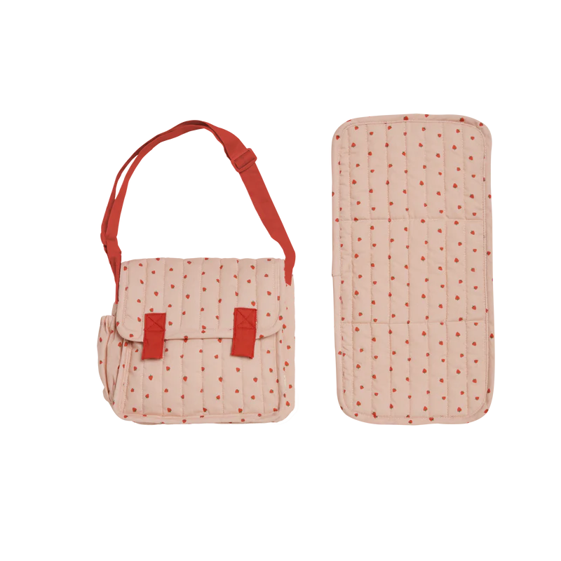 Carrie Convertible Changing Set Strawberry