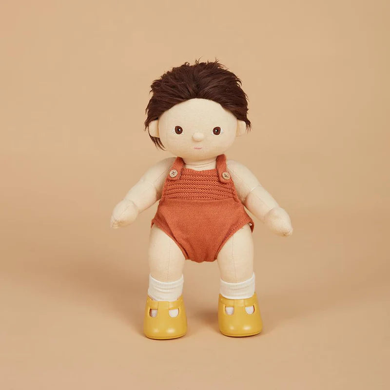 Dinkum Dolls Shoes - Corn Yellow