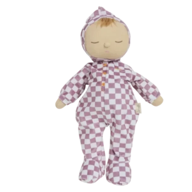 Dozy Dinkum Plum Check