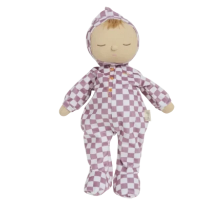 Dozy Dinkum Plum Check