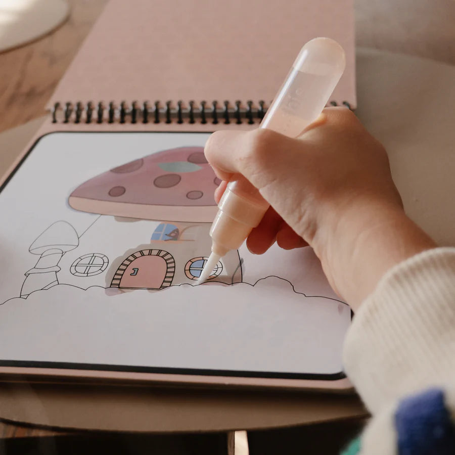 Mushie Reusable Water Color Pad - Fairies