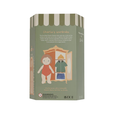 Dress Me Dinky Charlie Chestnut Green