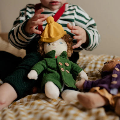Dress Me Dinky Charlie Chestnut Green