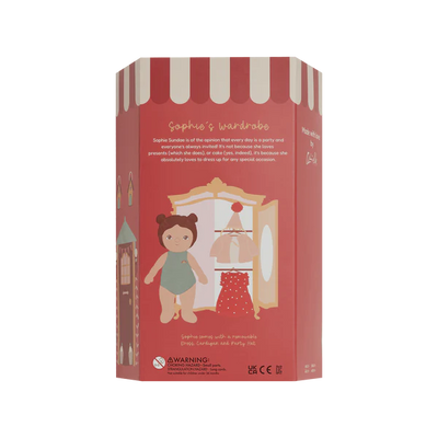 Dress Me Dinky Sophie Sundae Red