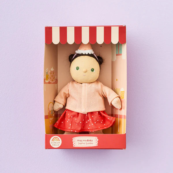 Dress Me Dinky Sophie Sundae Red