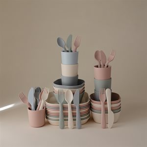 Mushie Cutlery - Blush