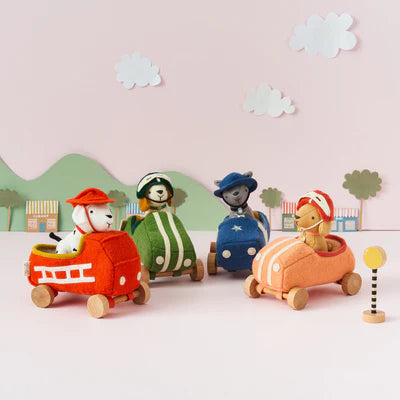 Holdie Dog-Go Officer Blue