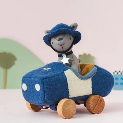 Holdie Dog-Go Officer Blue