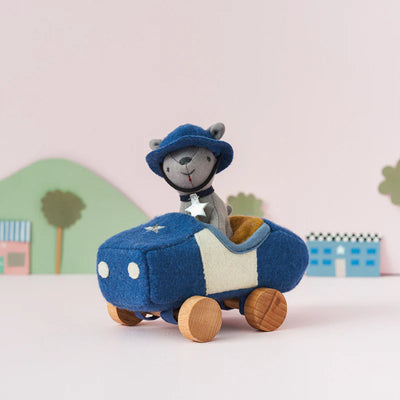 Holdie Dog-Go Officer Blue