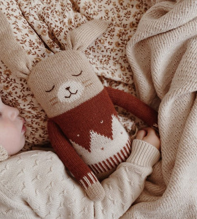 LARGE BUNNY - SIENNA JACQUARD SWEATER