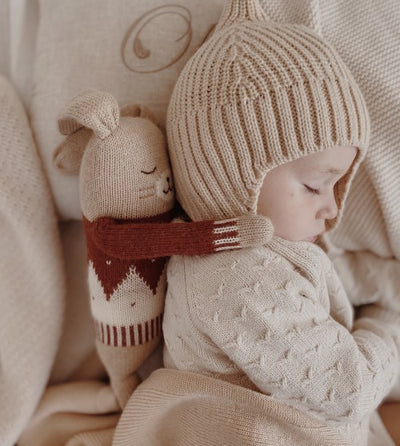 LARGE BUNNY - SIENNA JACQUARD SWEATER