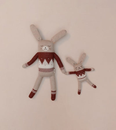 LARGE BUNNY - SIENNA JACQUARD SWEATER