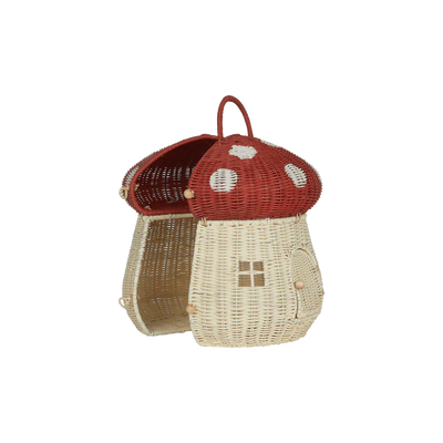 Mushroom Doll House - Red