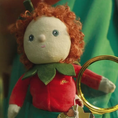Dinky Dinkum Doll Polly Poinsettia