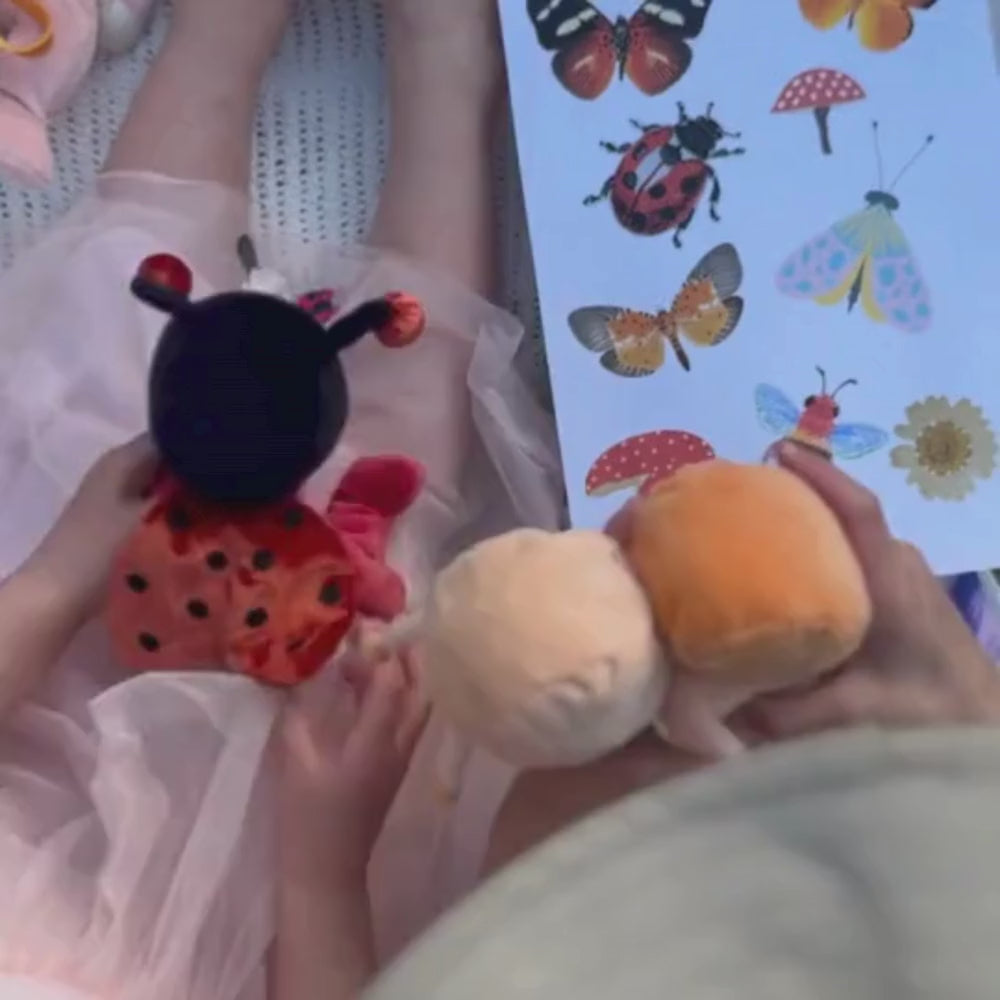 Dinky Dinkum Dolls - Lola Ladybug - Red Pudgy Fingers