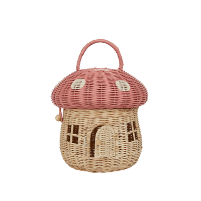 Rattan Mushroom Basket Musk