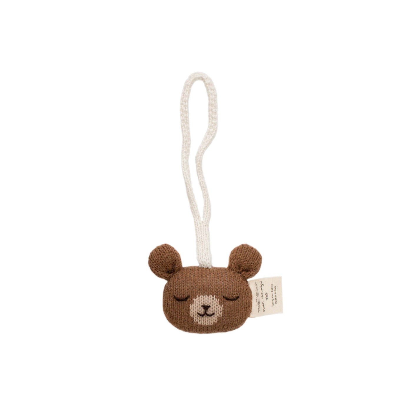 HANGING RATTLE - TEDDY NUT