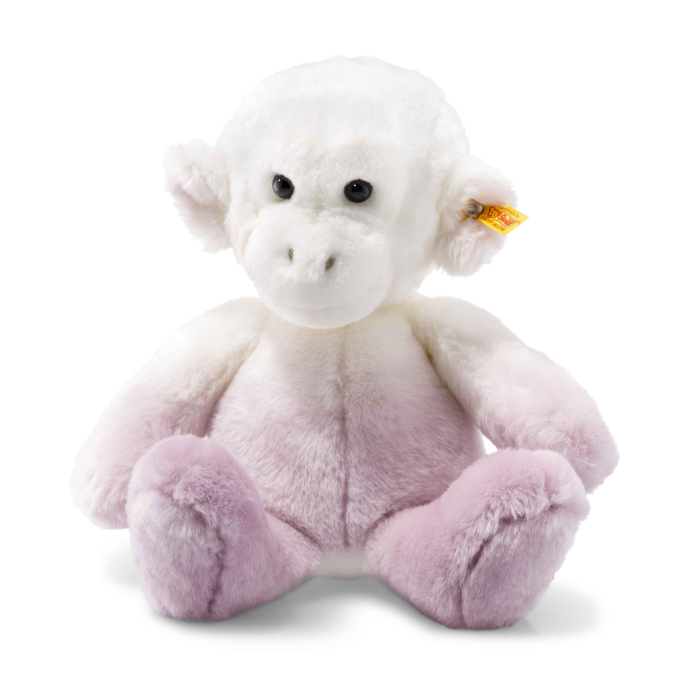 Soft Cuddly Friends Moonlight Monkey Purple/White 30cm - Pudgy Fingers