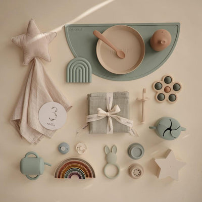 Flower Press Toy (Dried Thyme/Natural/Shifting Sand) - Pudgy Fingers