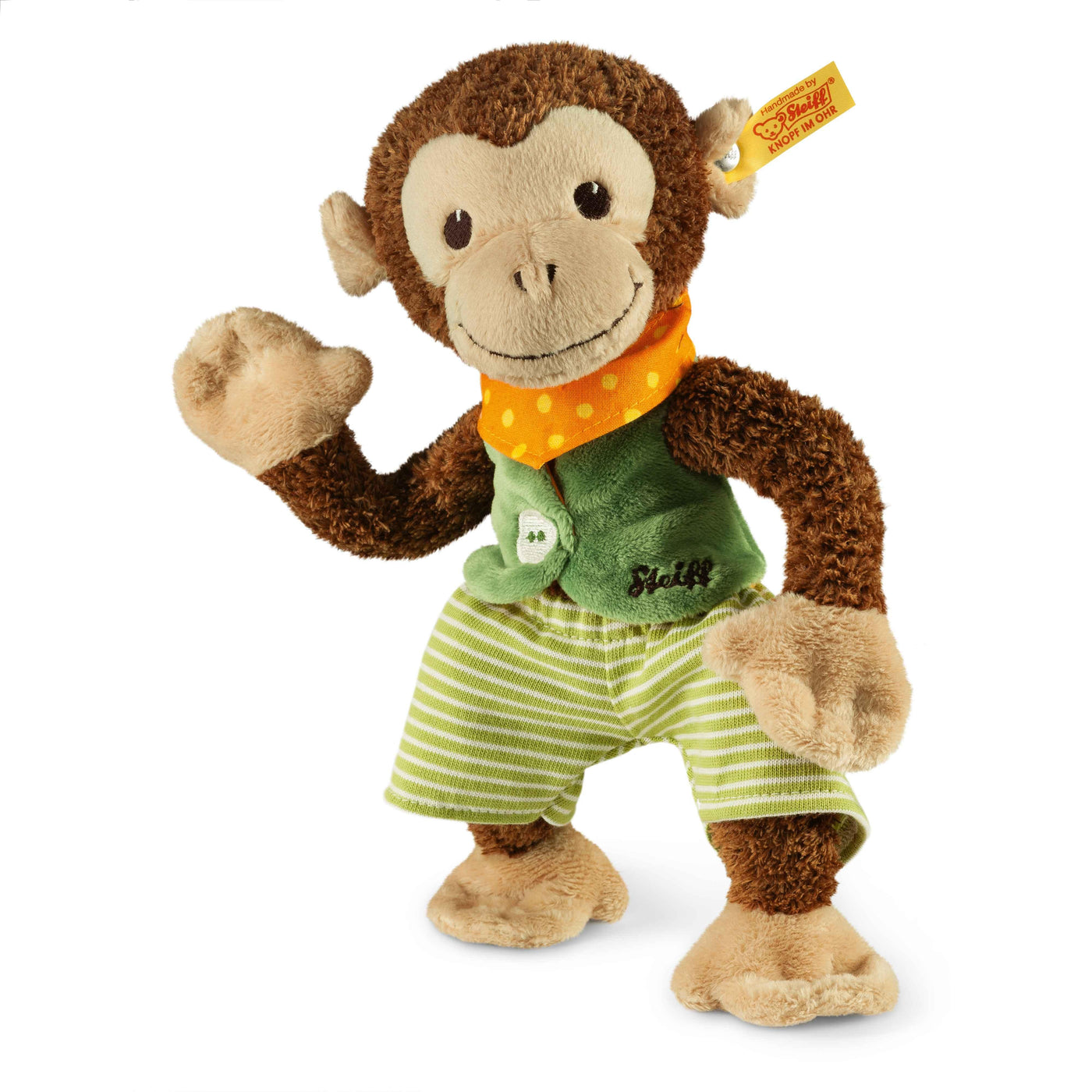 Jocko Monkey Brown Beige 25cm - Pudgy Fingers