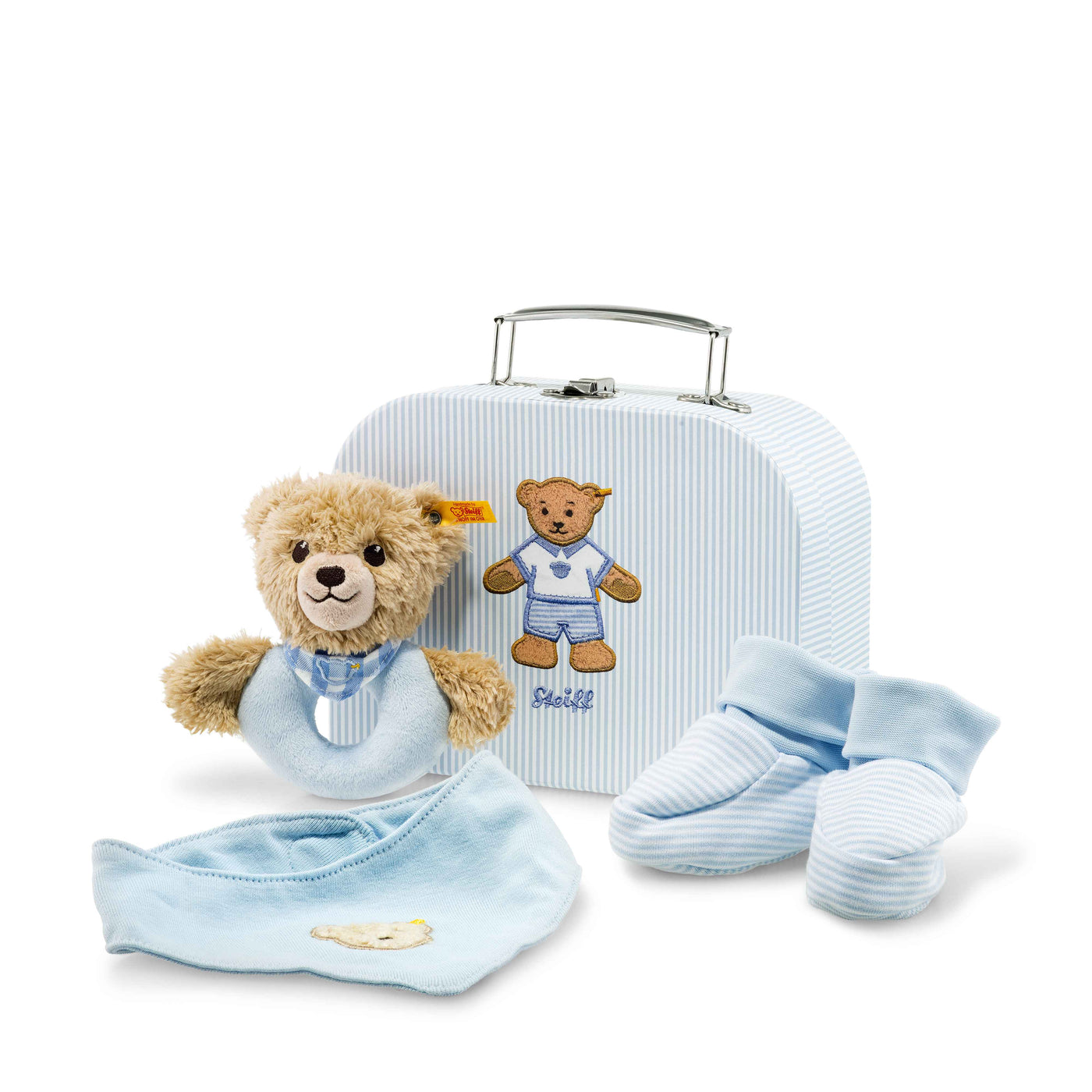 Sleep Well Bear Grip Toy & Rattle Gift Set 20cm