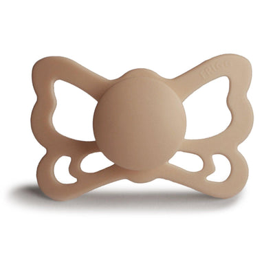 FRIGG Anatomical Butterfly Silicone Pacifier (Silky Satin) - Pudgy Fingers