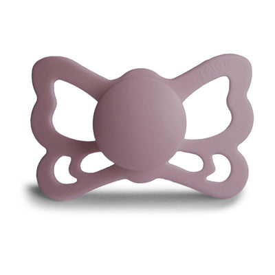 FRIGG Anatomical Butterfly Silicone Pacifier (Twilight Mauve) - Pudgy Fingers