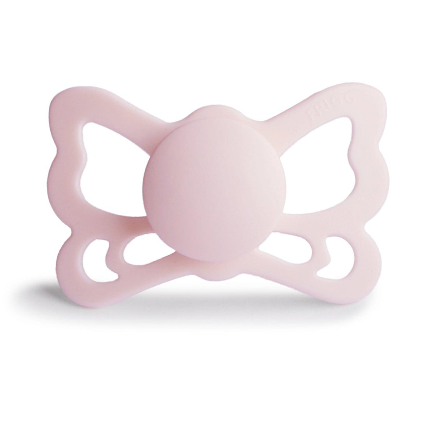FRIGG Anatomical Butterfly Silicone Pacifier (White Lilac) - Pudgy Fingers