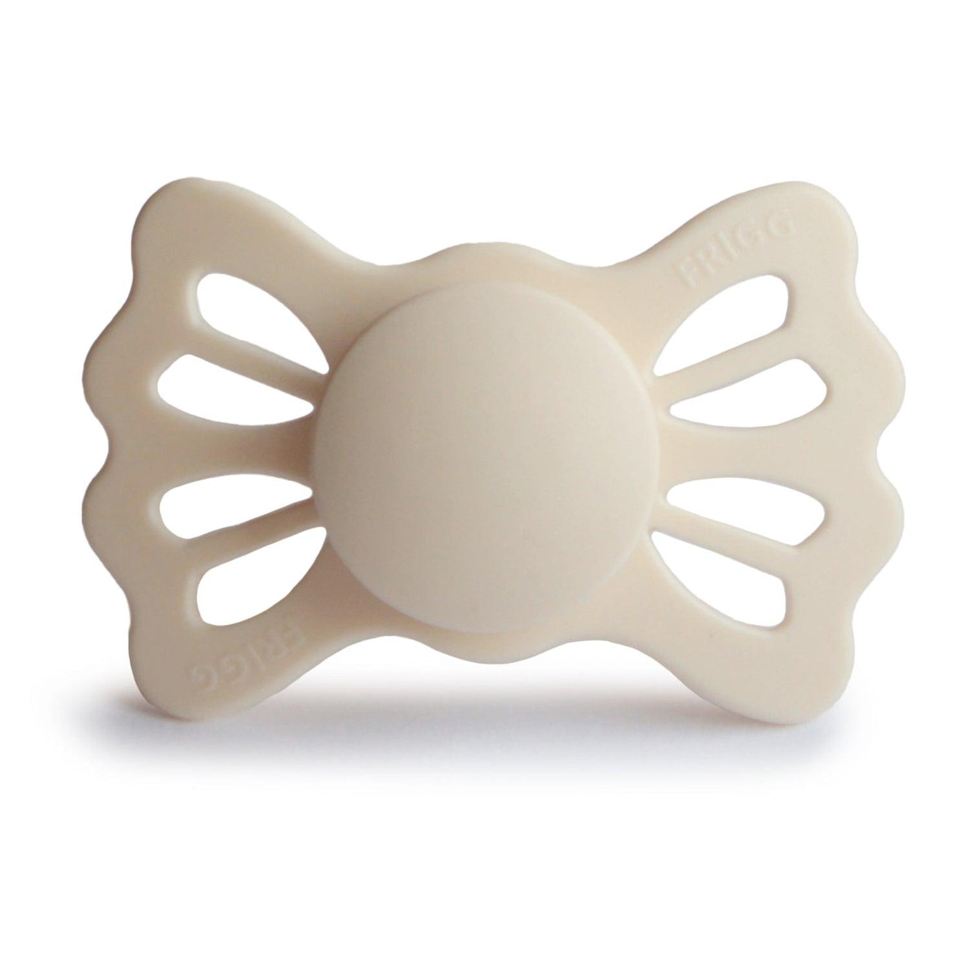 FRIGG Symmetrical Lucky Silicone Pacifier (Cream) - Pudgy Fingers