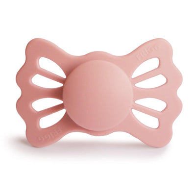 FRIGG Symmetrical Lucky Silicone Pacifier (Peach) - Pudgy Fingers